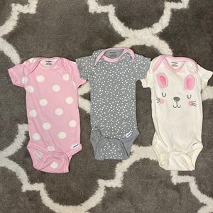 Gerber Girls Onesies